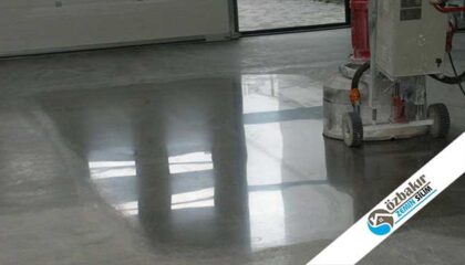 Zemin Cila BETON SİLİM PARLATMA Zemin Parlatma